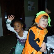 children in costumes