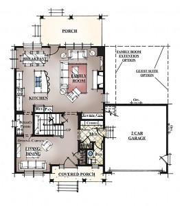 Sasser Model C First Floor