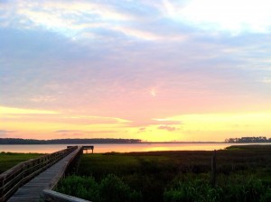 View from the Observation Pier in Founders Pointe