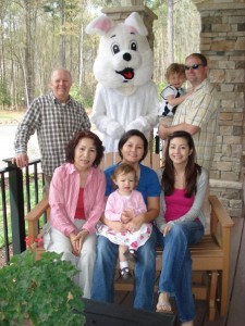 Easter Bunny visits Founders Pointe